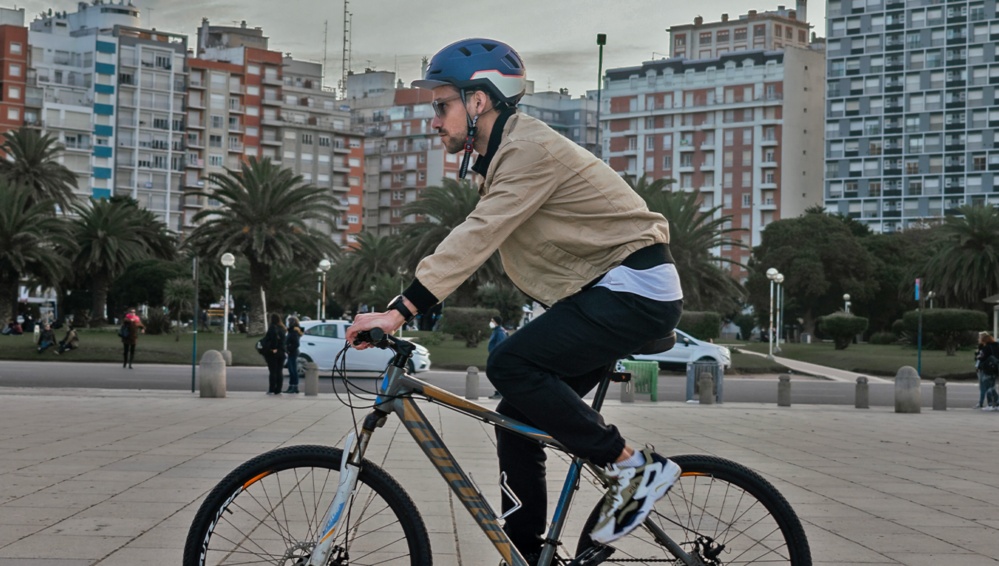 Radfahren in der Stadt