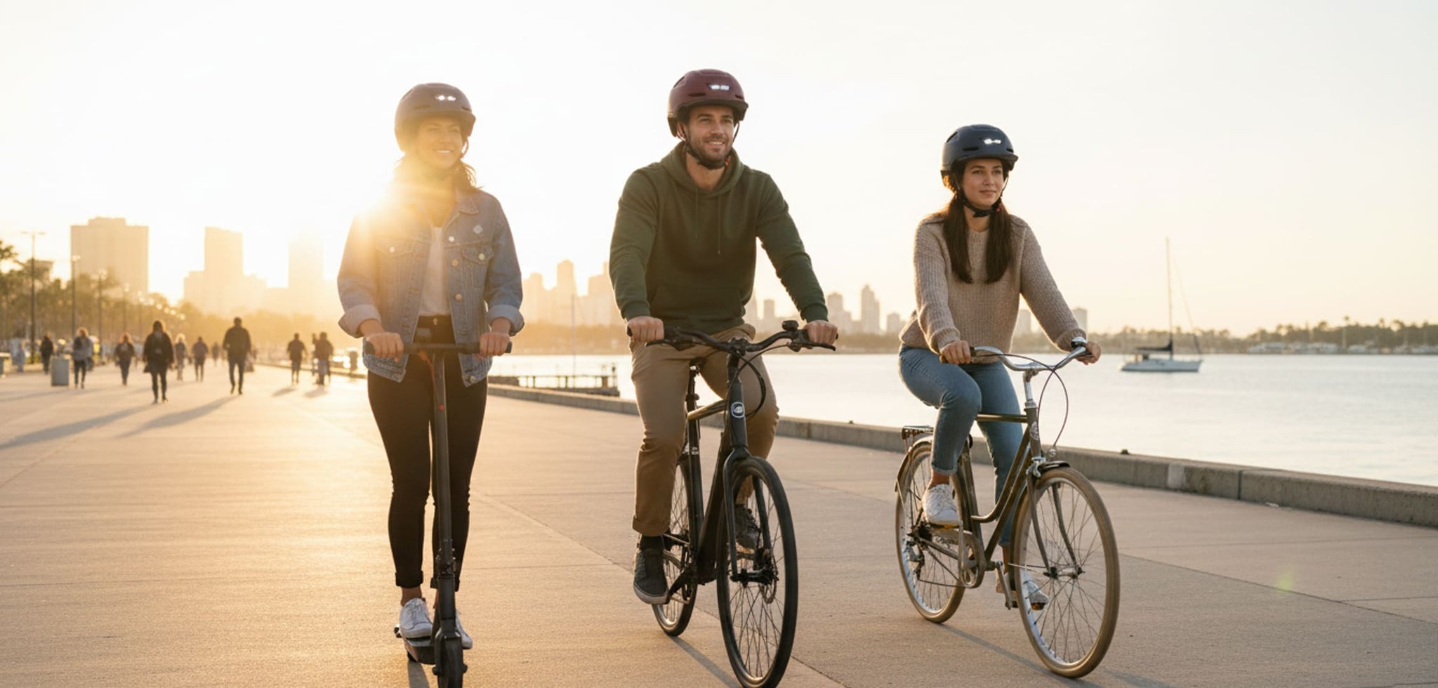 Comparing Rider Safety: eScooters vs. eBikes vs. Regular Bikes (What the Data Actually Says)