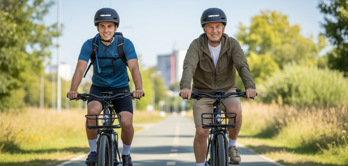 How Rider Age Affects Crash Outcomes in eBiking