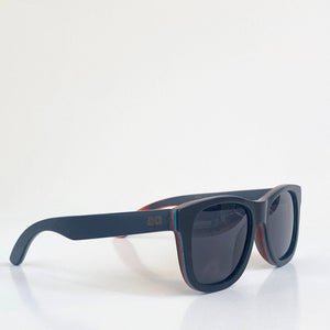 The Zermatt Layered Wood Sunglasses