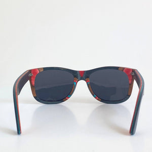 The Zermatt Layered Wood Sunglasses