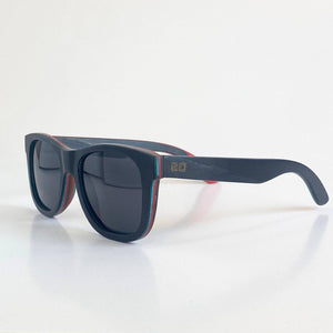 The Zermatt Layered Wood Sunglasses