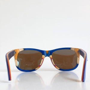 The Zermatt Layered Wood Sunglasses