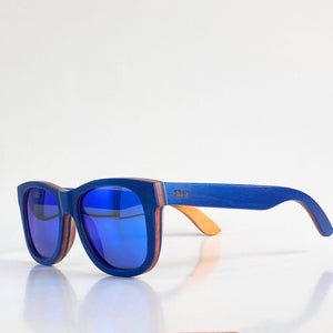 The Zermatt Layered Wood Sunglasses