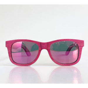 The Zermatt Layered Wood Sunglasses