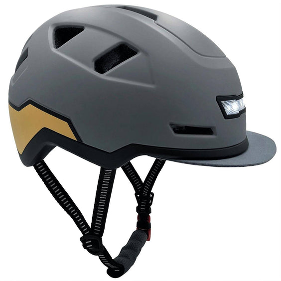 Gull XNITO helmet side view with front LED light