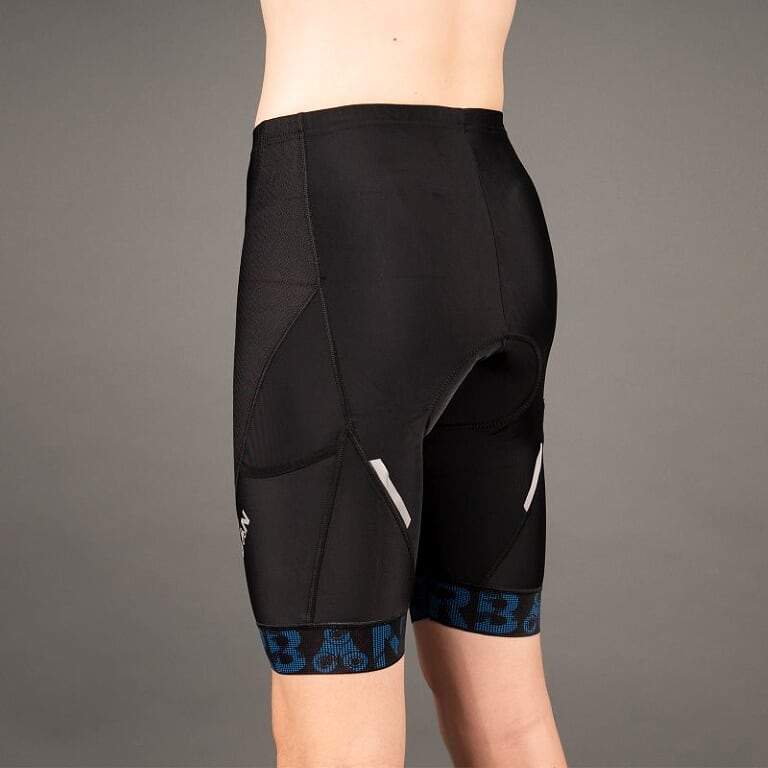 Men's Pro Padded Cycling Shorts with Hidden Cargo Pockets