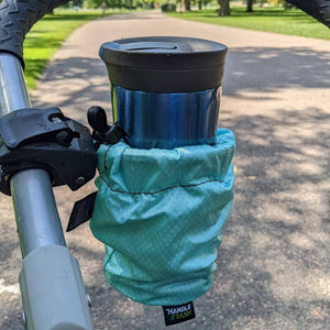 Shock-Absorbing Bike Cup Holder | HandleStash