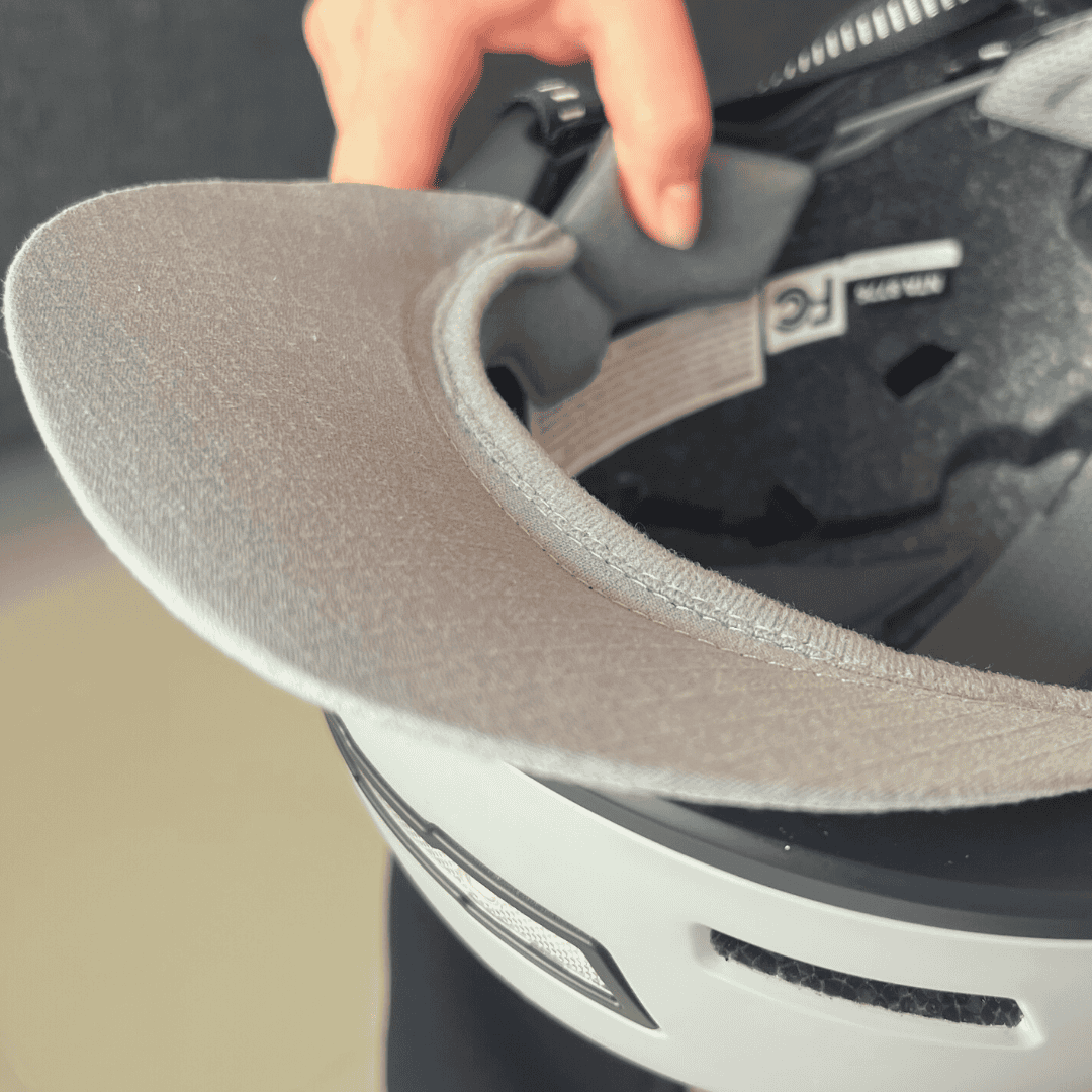 Removable visor